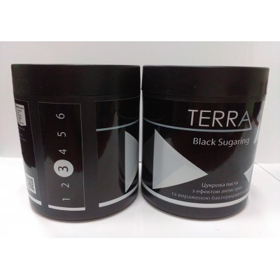 Сахарная паста TERRA black sugaring средне мягкая, 700 